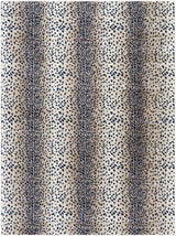 Pointblank Tan & Navy Leopard Print Area Rug - Ornate Home