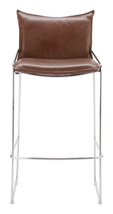 Pola Brown Barstool - Ornate Home