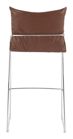 Pola Brown Barstool - Ornate Home