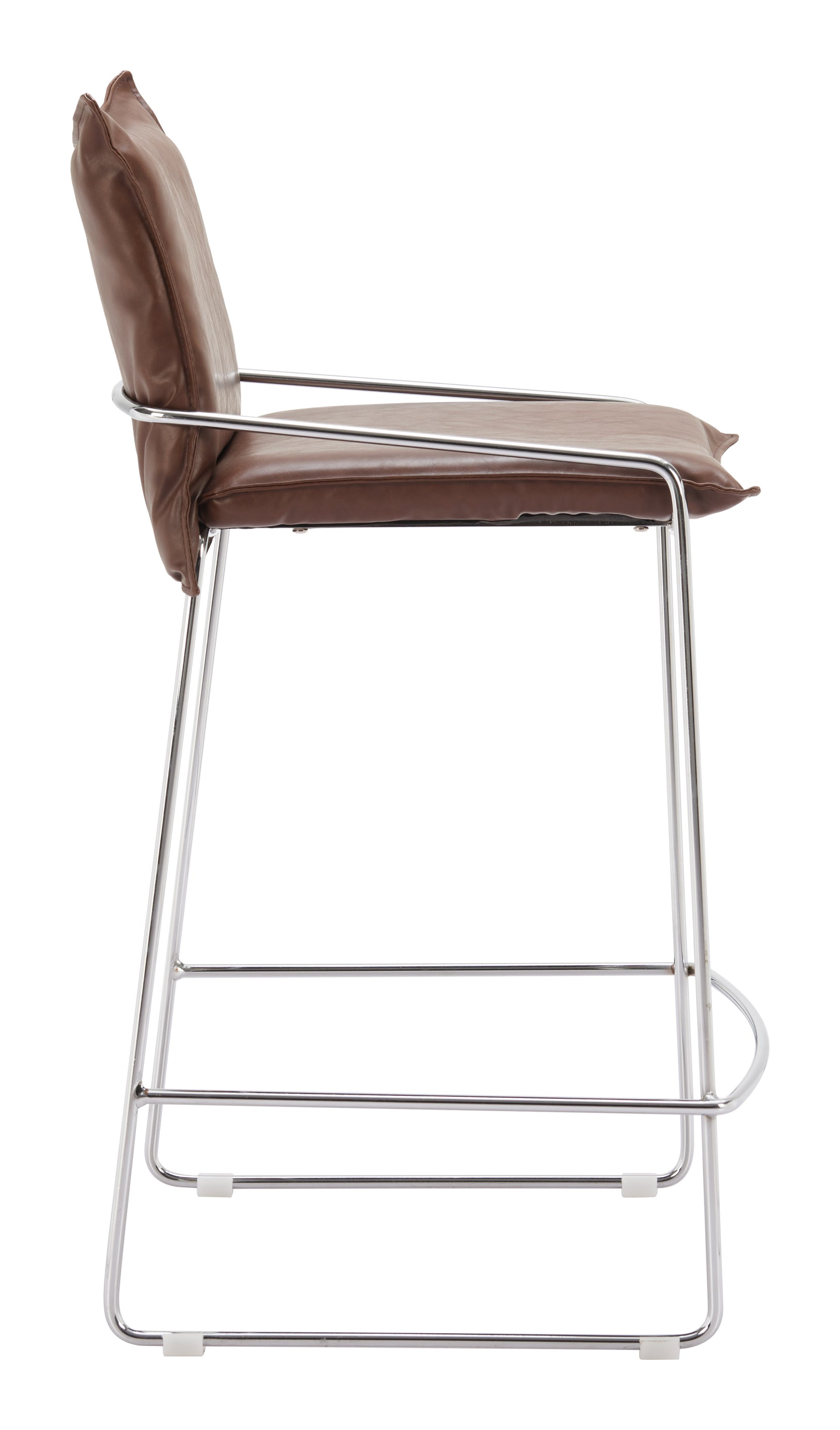 Pola Brown Counter Stool - Ornate Home