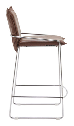 Pola Brown Counter Stool - Ornate Home