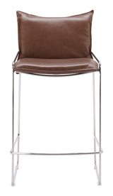 Pola Brown Counter Stool - Ornate Home