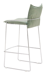 Pola Green Barstool - Ornate Home