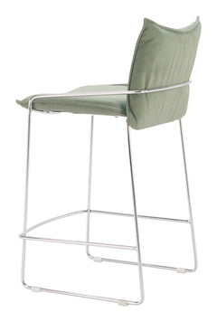 Pola Green Counter Stool - Ornate Home