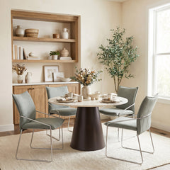 Pola Green Dining Chair (Set of 2) - Ornate Home