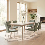 Pola Green Dining Chair (Set of 2) - Ornate Home