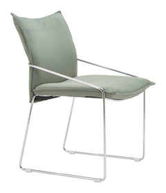 Pola Green Dining Chair (Set of 2) - Ornate Home