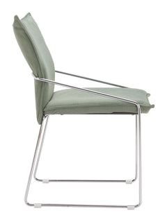Pola Green Dining Chair (Set of 2) - Ornate Home