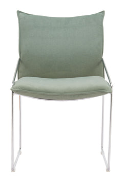 Pola Green Dining Chair (Set of 2) - Ornate Home