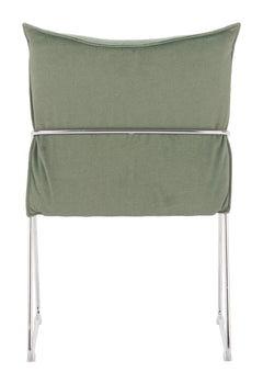 Pola Green Dining Chair (Set of 2) - Ornate Home