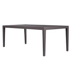 Polanco Black/Bronze Outdoor Aluminum Dining Table - Ornate Home