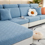 Polar Fleece Couch Cushion Covers, Stretch Sofa Seat Cushion Covers, Elastic Furniture Protector for Pets, Kid - Ornate Home
