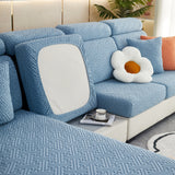 Polar Fleece Couch Cushion Covers, Stretch Sofa Seat Cushion Covers, Elastic Furniture Protector for Pets, Kid - Ornate Home