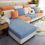 Polar Fleece Couch Cushion Covers, Stretch Sofa Seat Cushion Covers, Elastic Furniture Protector for Pets, Kid - Ornate Home
