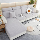 Polar Fleece Couch Cushion Covers, Stretch Sofa Seat Cushion Covers, Elastic Furniture Protector for Pets, Kid - Ornate Home