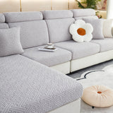 Polar Fleece Couch Cushion Covers, Stretch Sofa Seat Cushion Covers, Elastic Furniture Protector for Pets, Kid - Ornate Home