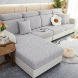 Polar Fleece Couch Cushion Covers, Stretch Sofa Seat Cushion Covers, Elastic Furniture Protector for Pets, Kid - Ornate Home