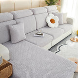 Polar Fleece Couch Cushion Covers, Stretch Sofa Seat Cushion Covers, Elastic Furniture Protector for Pets, Kid - Ornate Home