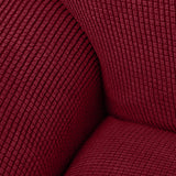 Polar Fleece Recliner Chair Cover, 4-Piece Soft Plush Slipcover with Pocket for Reclining Chairs - Ornate Home