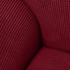 Polar Fleece Recliner Chair Cover, 4-Piece Soft Plush Slipcover with Pocket for Reclining Chairs - Ornate Home