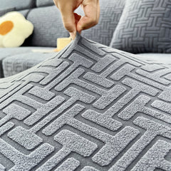 Polar Fleece Stretch Seat Cushion Covers, Couch Cushion Covers Slipcover, Sofa Cushion Protector Covers - Ornate Home