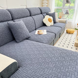 Polar Fleece Stretch Seat Cushion Covers, Couch Cushion Covers Slipcover, Sofa Cushion Protector Covers - Ornate Home