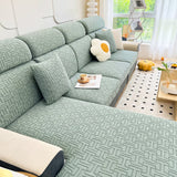 Polar Fleece Stretch Seat Cushion Covers, Couch Cushion Covers Slipcover, Sofa Cushion Protector Covers - Ornate Home