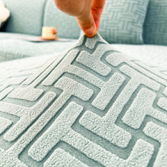Polar Fleece Stretch Seat Cushion Covers, Couch Cushion Covers Slipcover, Sofa Cushion Protector Covers - Ornate Home