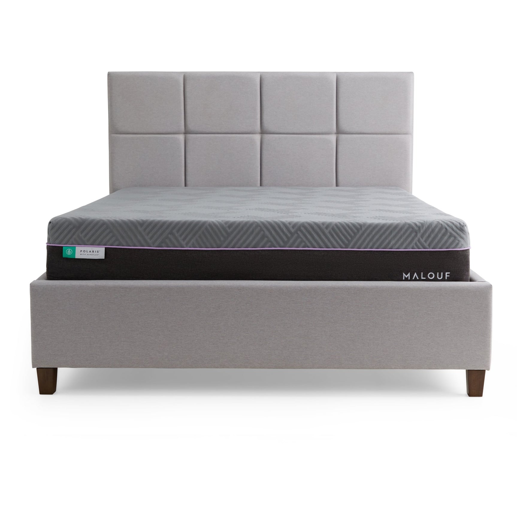 Polaris AeroFlex Gray Queen Mattress - Ornate Home