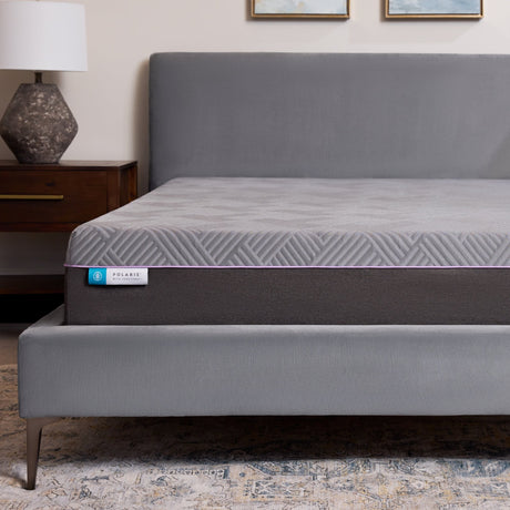 Polaris Coolysnc Gray King Mattress - Ornate Home