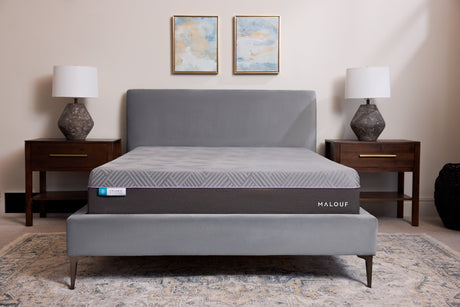 Polaris Coolysnc Gray Queen Mattress - Ornate Home