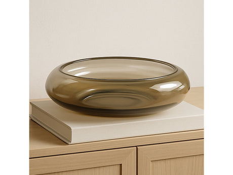 Polene Smoky Brown Small Glass Bowl - Ornate Home