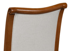 Polk Brown Fabric Side Chair (Set of 2) - Ornate Home