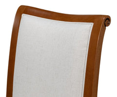 Polk Brown Fabric Side Chair (Set of 2) - Ornate Home