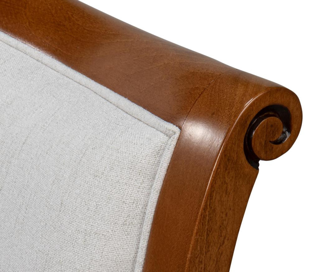 Polk Brown Fabric Side Chair (Set of 2) - Ornate Home