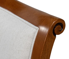 Polk Brown Fabric Side Chair (Set of 2) - Ornate Home