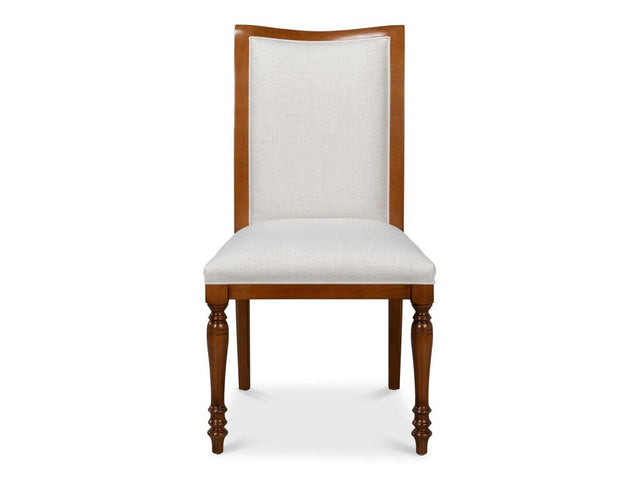 Polk Brown Fabric Side Chair (Set of 2) - Ornate Home