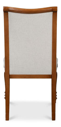Polk Brown Fabric Side Chair (Set of 2) - Ornate Home