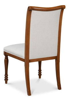 Polk Brown Fabric Side Chair (Set of 2) - Ornate Home