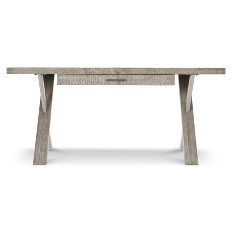 Polk Glazed Silver/Morel Desk - Ornate Home