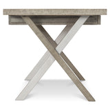 Polk Glazed Silver/Morel Desk - Ornate Home