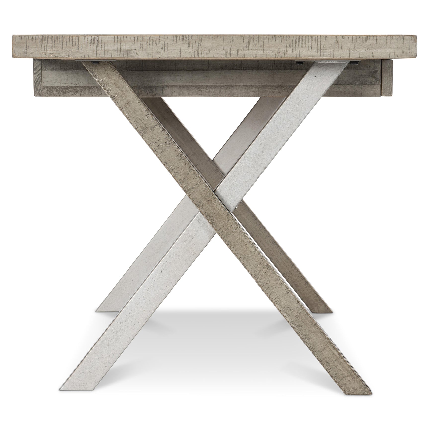 Polk Glazed Silver/Morel Desk - Ornate Home