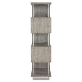 Polk Glazed Silver/Morel Etagere - Ornate Home