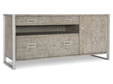 Polk Glazed Silver/Morel File Credenza - Ornate Home