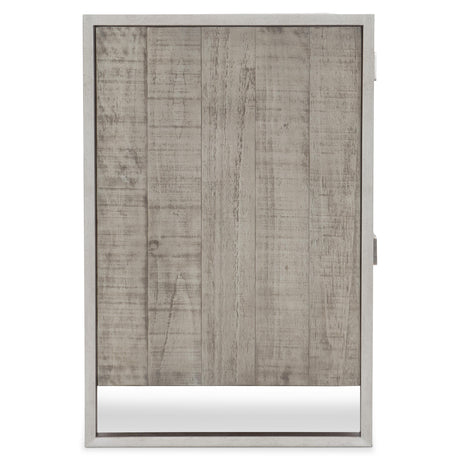 Polk Glazed Silver/Morel File Credenza - Ornate Home