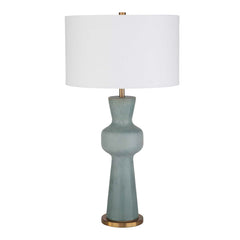 Pollard Slate Green Table Lamp - Ornate Home