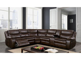 Pollux Brown Sectional - Ornate Home
