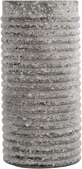 Polopina Gray Textured Cylindrical Decor - Clearance - Ornate Home