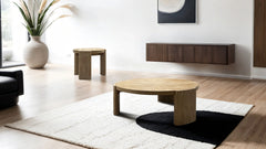 Poltimore Oak Coffee Table - Ornate Home