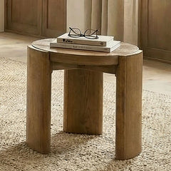 Poltimore Walnut End Table - Ornate Home